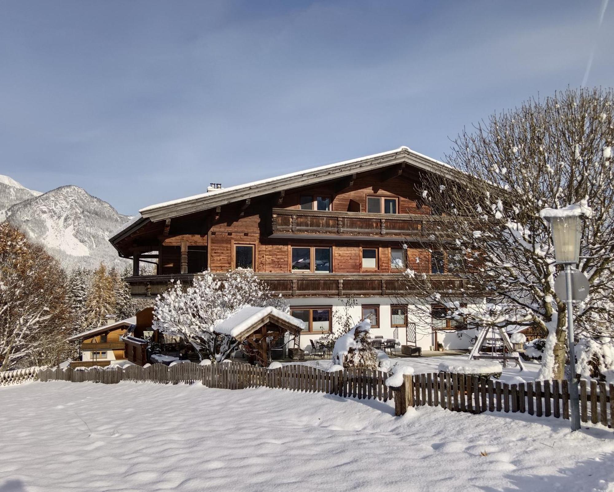 Gastehaus Midi Hotell Reith im Alpbachtal Eksteriør bilde